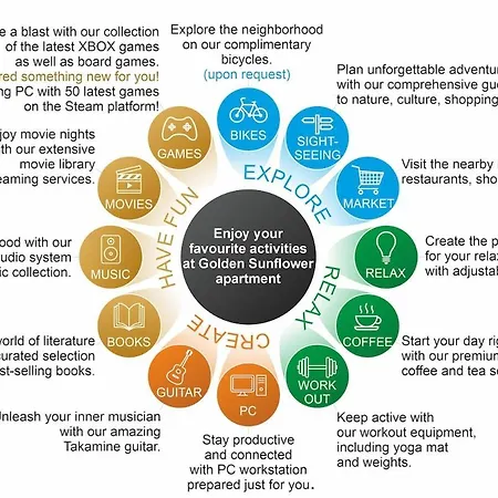 Apartment Golden Sunflower Bratislava